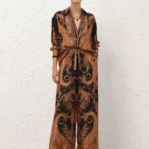 Zimmerman two-piece, shirt and pants set.